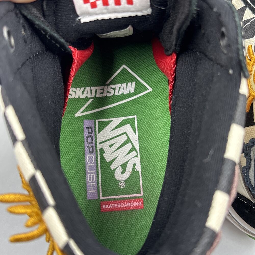 Vans High Top Sneaker Limited Edition Skateistan x Skate Sk8- High Size M 8.5 - Picture 5 of 7